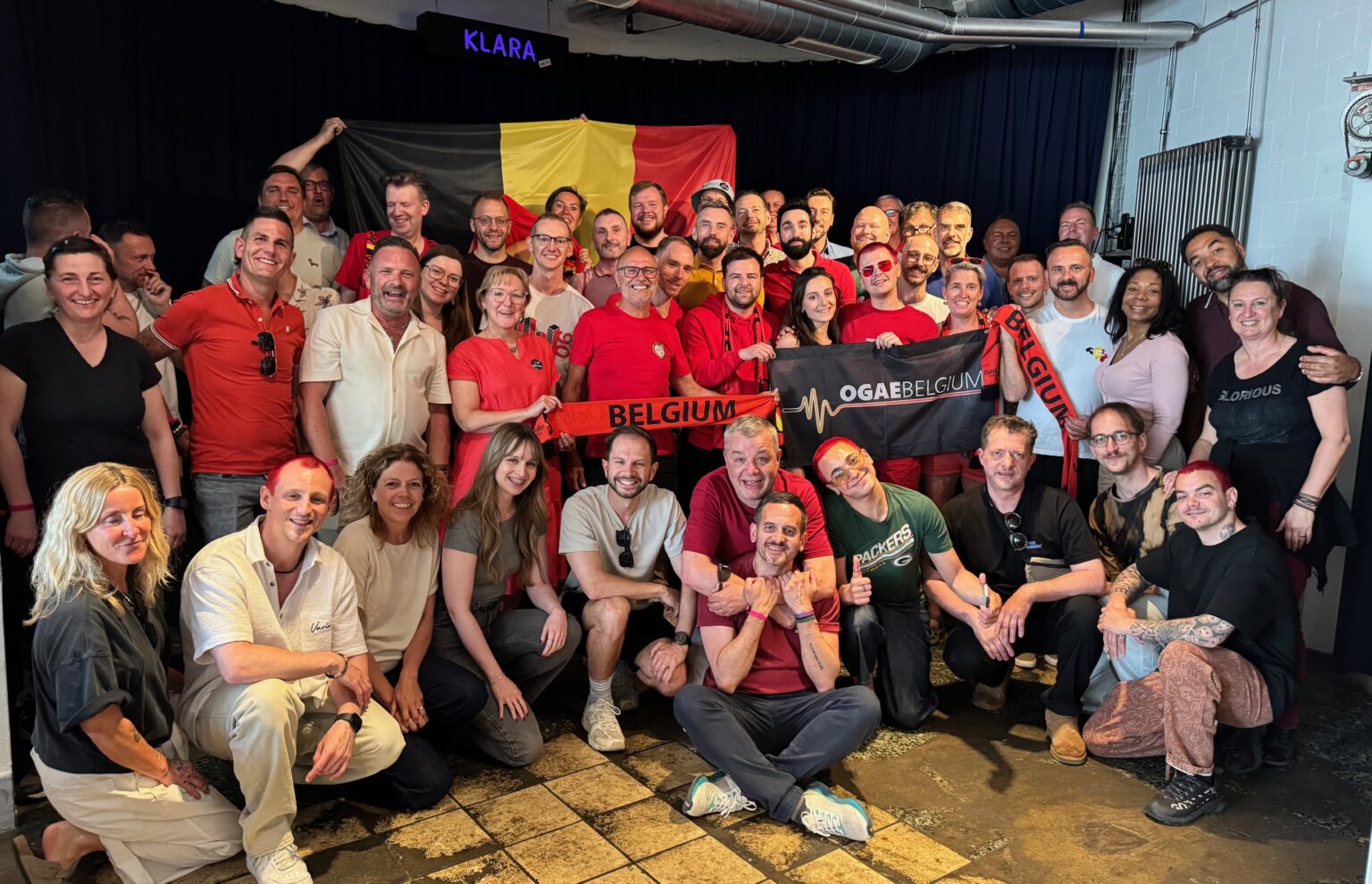 Event OGAE Belgium in Bazel te Klara met Red Sebastian